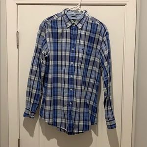 Blue nautica button down